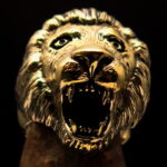 big male lion head ring - wholesale lot 50 Rings