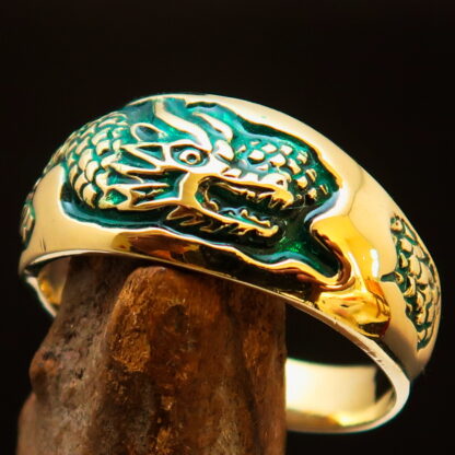 dragon snake band ring