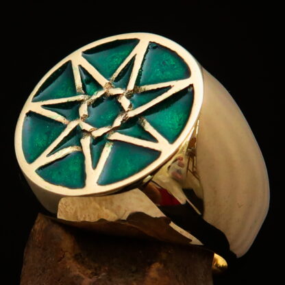 Masonic Heptagon ring