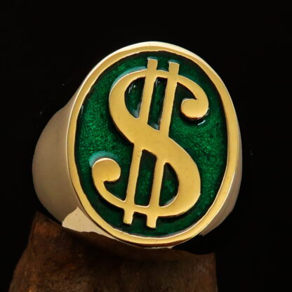 US Dollar Symbol Ring