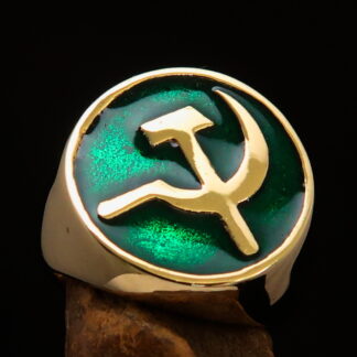 Hammer and Sickle Crest Ring