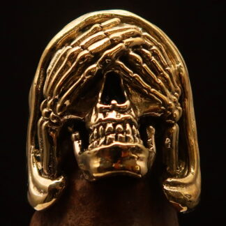 See No Evil Grim Reaper Ring