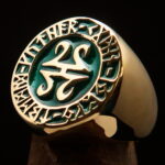 Viking Runes Mens ring - wholesale lot 50 Rings