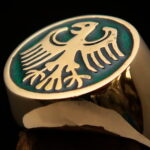 German Eagle Seal Mens ring - wholesale lot 50 Rings