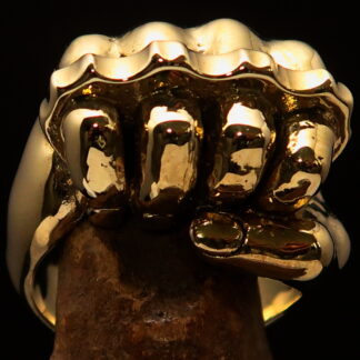 Fist with Knuckle Duster Ring