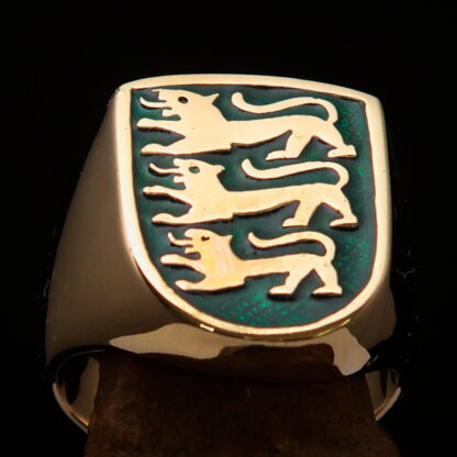 Three Lions Seal Ring