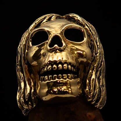 Hairy Freak Skull Ring