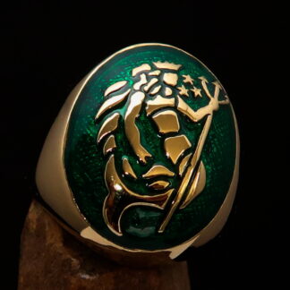 Domed Poseidon Ring