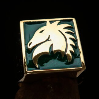 Horse Head Knight Ring