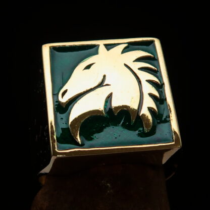 Horse Head Knight Ring