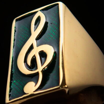 Clef Note Music Symbol Ring