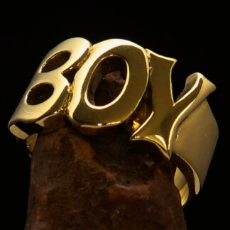 Boy one Word Ring