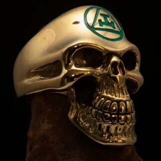 Masonic Skull Ring