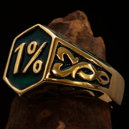 One Percent 1% Biker Ring