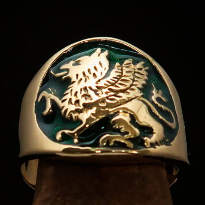 Walking Griffin Ring