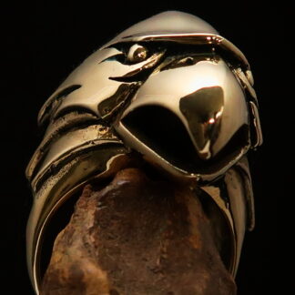 Hawk Head Ring