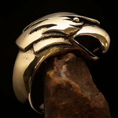 Hawk Head Ring